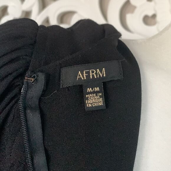 AFRM Ruched & Ruffled Mini Dress - Picture 14 of 15